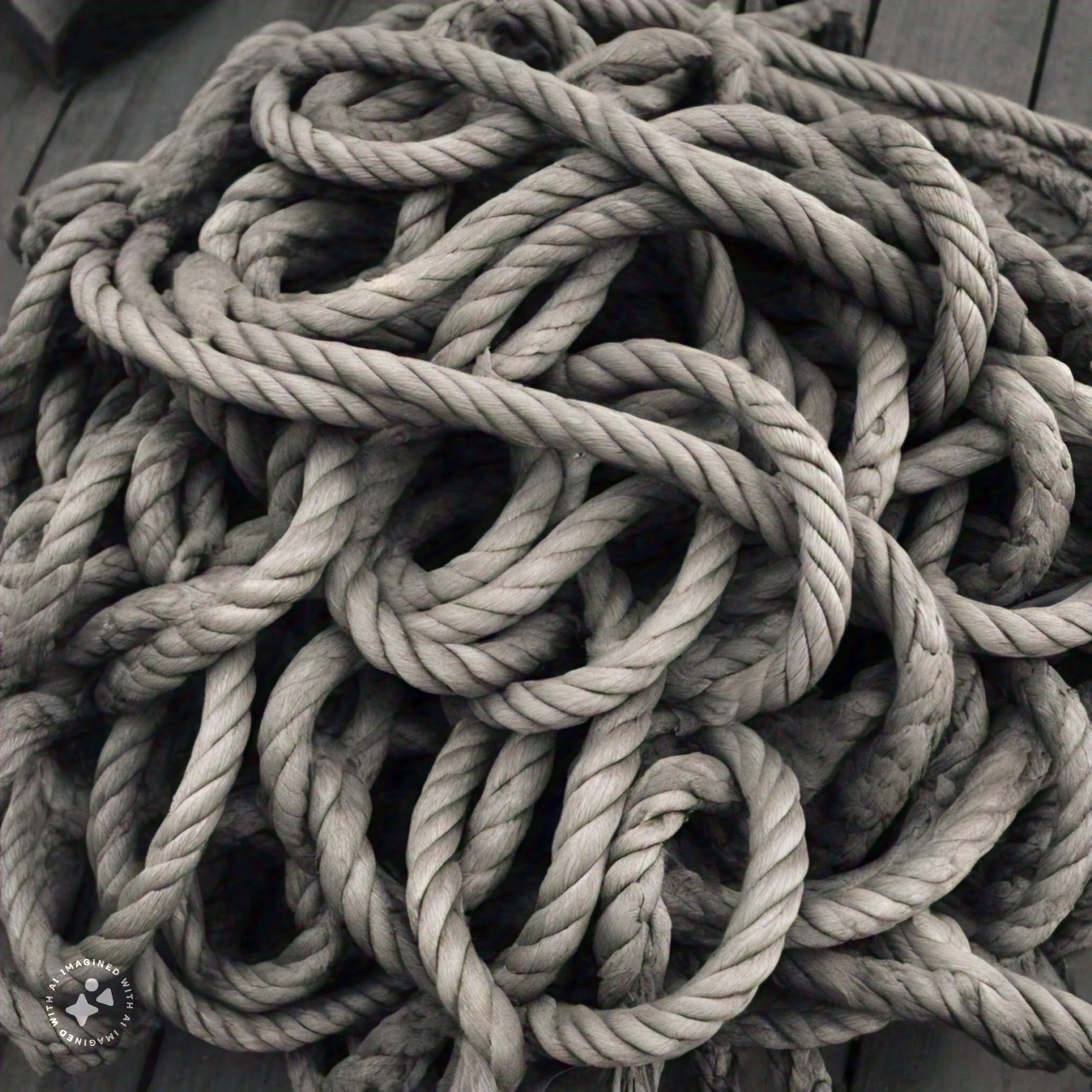 knotted up ropes